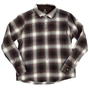 Kuhl Mens Size M The Law Flannel
